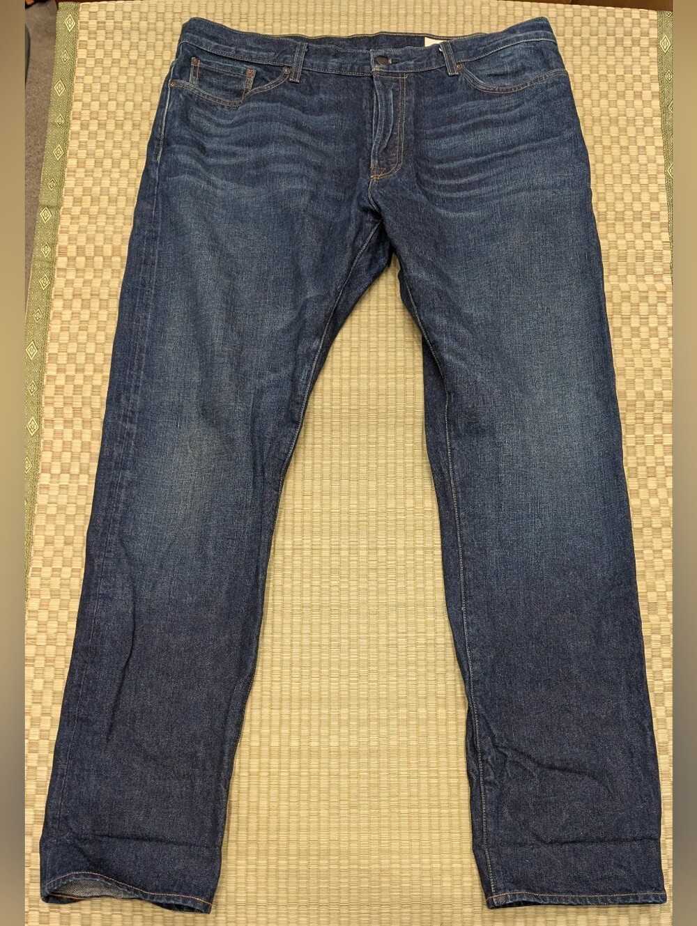 Imogene + Willie Barton Slim Selvedge Denim Jeans Men's Size 40 x 35 Made in USA